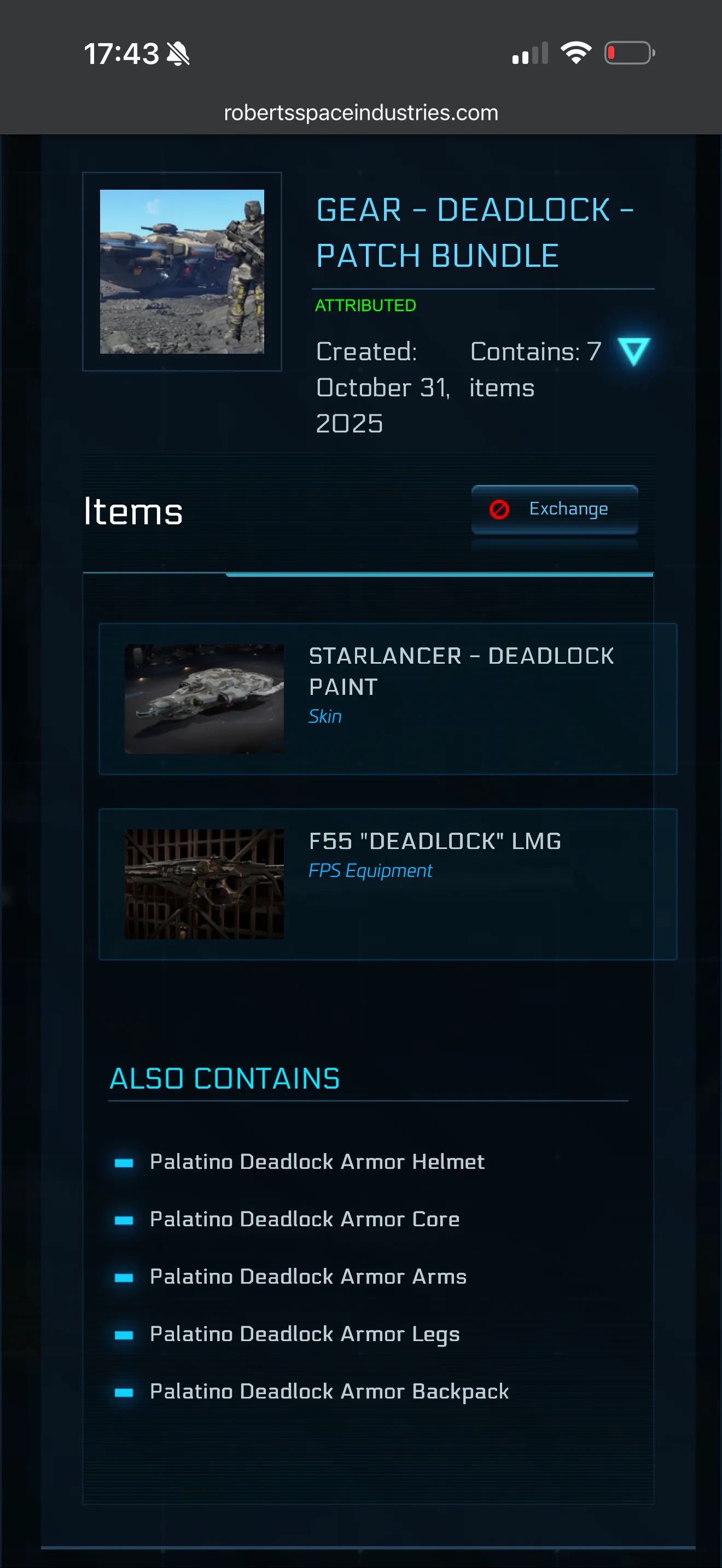 Pack Star Citizen : Casque Voidripper & Armure Defiance - 3 Versions, Jeu PC, Neuf Sous Blister